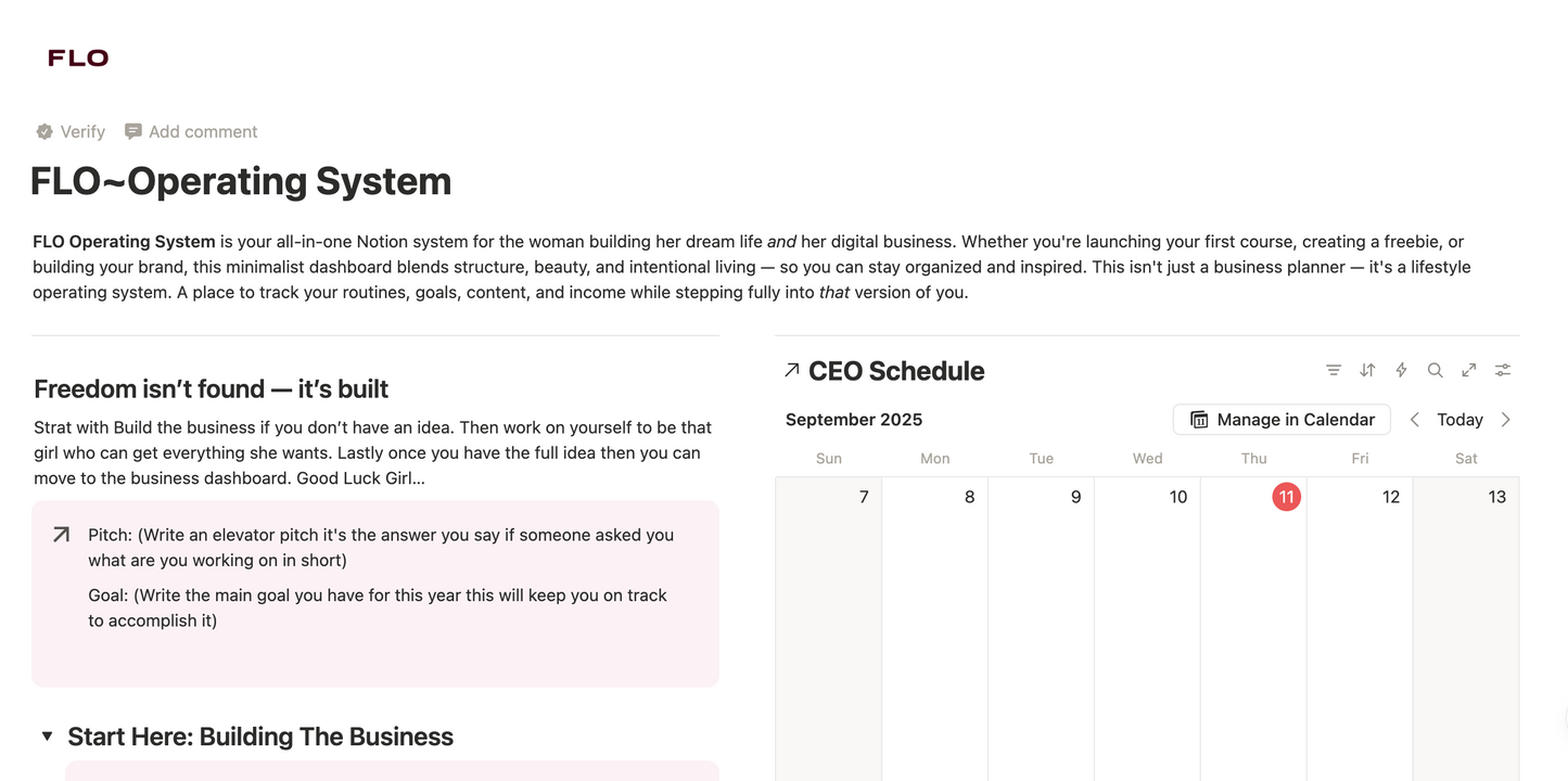 FLO Operating System